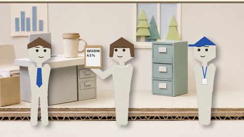 Frame from Episode 5, Brain Worm